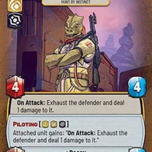 Star Wars Unlimited Bossk, Hunt By Instinct (V.1)