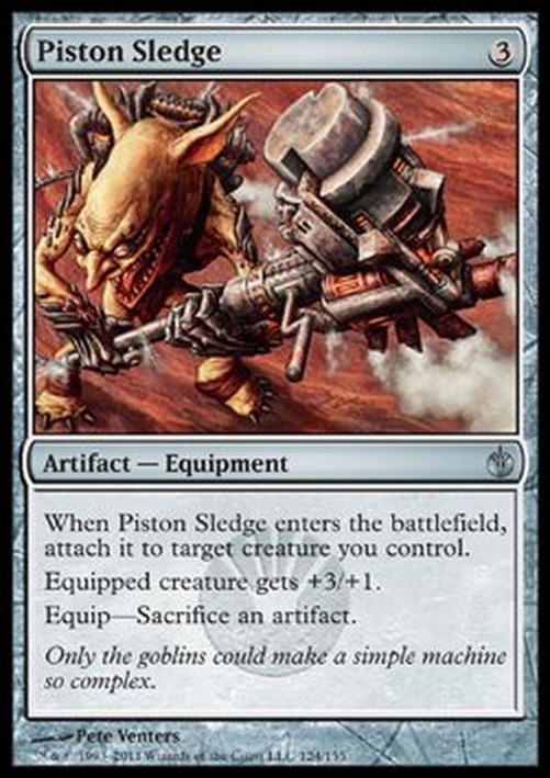 Magic: The Gathering Piston Sledge