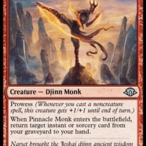 Magic: The Gathering Pinnacle Monk // Mystic Peak