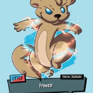 Magic: The Gathering Otter Token (Blue and Red 1/1)