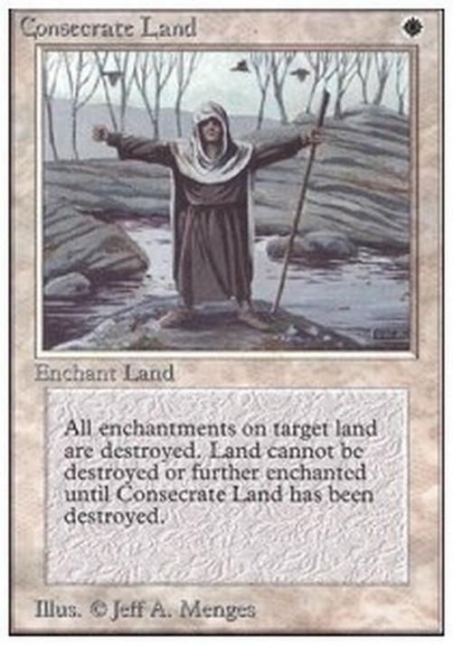 Magic: The Gathering Consecrate Land