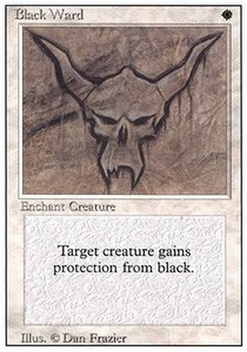 Magic: The Gathering Black Ward
