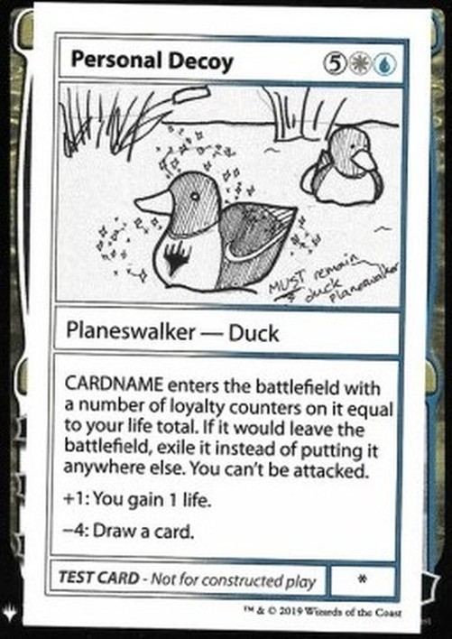 Magic: The Gathering Personal Decoy (V.1)