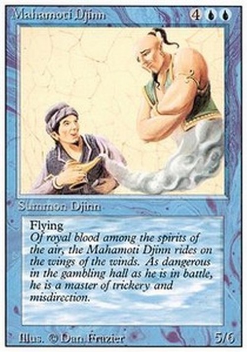 Magic: The Gathering Mahamoti Djinn