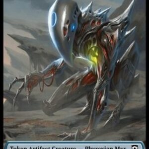 Magic: The Gathering Phyrexian Myr Token (UA 2/1) // Servo Token (A 1/1) (V.2)
