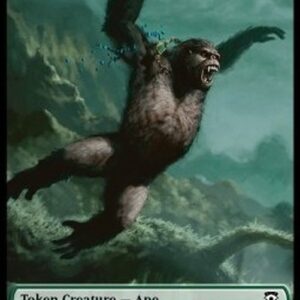 Magic: The Gathering Ape Token (G 3/3) // Plant Token (G 0/1) (V.2)