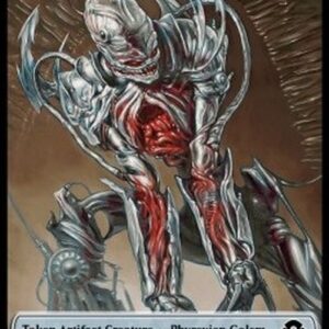 Magic: The Gathering Phyrexian Golem Token (A 3/3) // Energy Reserve
