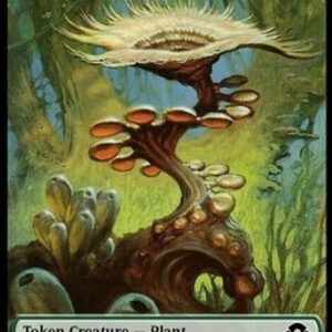 Magic: The Gathering Plant Token (G 0/1) // Zombie Token (B 2/2) (V.2)
