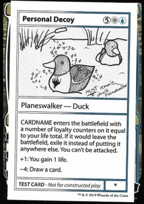 Magic: The Gathering Personal Decoy (V.2)