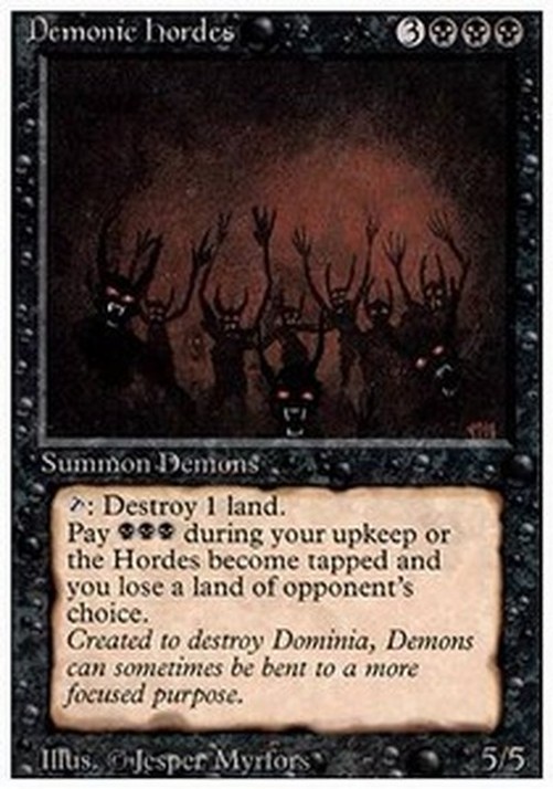 Magic: The Gathering Demonic Hordes