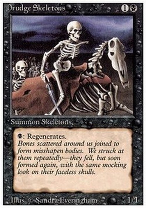 Magic: The Gathering Drudge Skeletons