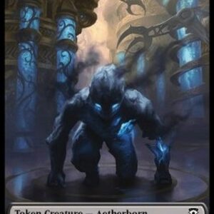 Magic: The Gathering Aetherborn Token (B */*) // Servo Token (A 1/1) (V.1)