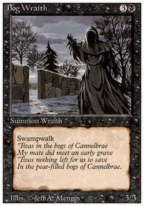 Magic: The Gathering Bog Wraith