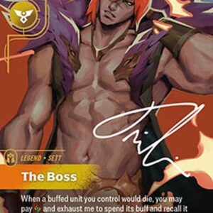 Riftbound OGN Sett, The Boss (V.3 - Showcase)
