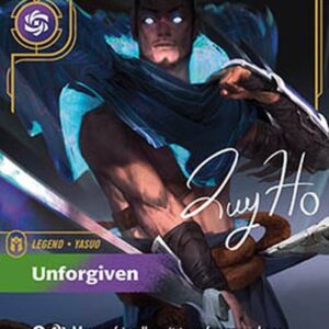 Riftbound OGN Yasuo, Unforgiven (V.3 - Showcase)