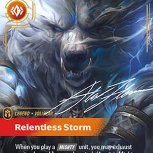 Riftbound OGN Volibear, Relentless Storm (V.3 - Showcase)