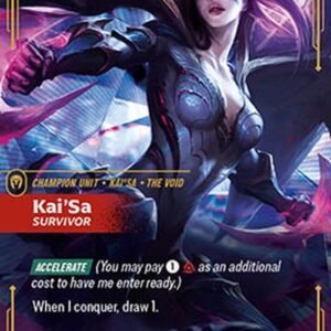 Riftbound OGN Kai'Sa, Survivor (V.1 - Epic)