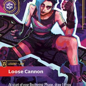 Riftbound OGN Jinx, Loose Cannon (V.2 - Showcase)
