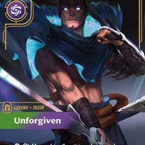 Riftbound OGN Yasuo, Unforgiven (V.2 - Showcase)