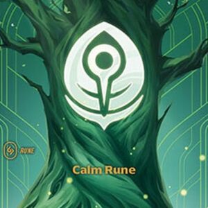 Riftbound OGN Calm Rune (V.2 - Showcase)