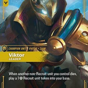 Riftbound OGN Viktor, Leader (V.2 - Showcase)