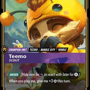 Riftbound OGN Teemo, Scout (V.2 - Showcase)