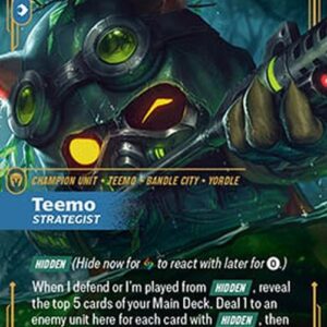 Riftbound OGN Teemo, Strategist (V.2 - Showcase)