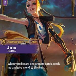 Riftbound OGN Jinx, Rebel (V.2 - Showcase)