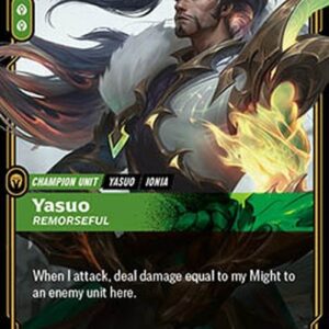 Riftbound OGN Yasuo, Remorseful (V.2 - Showcase)