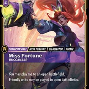 Riftbound OGN Miss Fortune, Buccaneer (V.2 - Showcase)