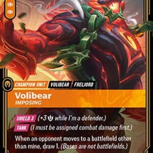 Riftbound OGN Volibear, Imposing (V.2 - Showcase)