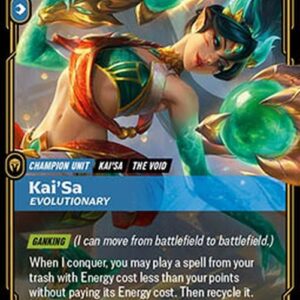 Riftbound OGN Kai'Sa, Evolutionary (V.2 - Showcase)