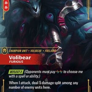 Riftbound OGN Volibear, Furious (V.2 - Showcase)