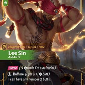 Riftbound OGN Lee Sin, Ascetic (V.1 - Epic)