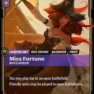 Riftbound OGN Miss Fortune, Buccaneer (V.1 - Rare)