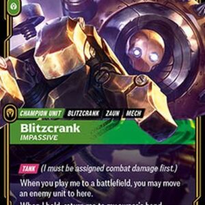 Riftbound OGN Blitzcrank, Impassive
