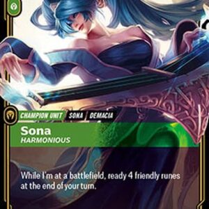 Riftbound OGN Sona, Harmonious