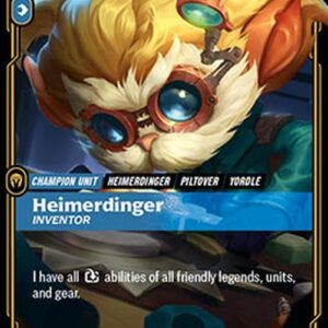 Riftbound OGN Heimerdinger, Inventor