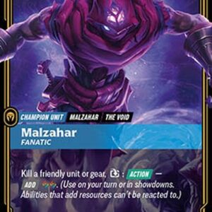Riftbound OGN Malzahar, Fanatic