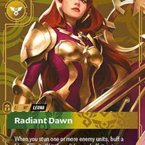 Riftbound OGN Leona, Radiant Dawn (V.1 - Rare)