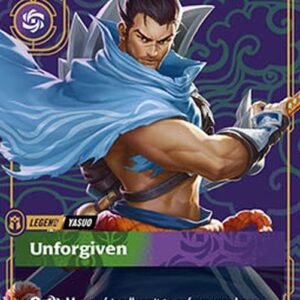 Riftbound OGN Yasuo, Unforgiven (V.1 - Rare)