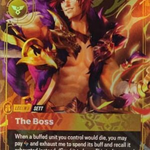 Riftbound OGNX Sett, The Boss