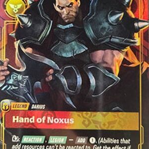 Riftbound OGNX Darius, Hand of Noxus