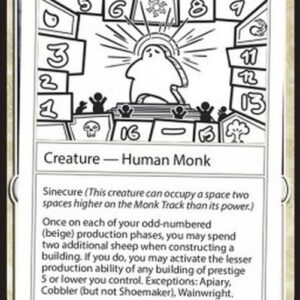 Magic: The Gathering Abbot of the Sacred Meeple