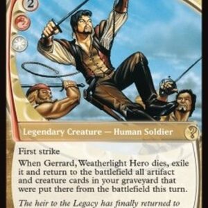 Magic: The Gathering Gerrard, Weatherlight Hero