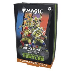 Magic: The Gathering Commander: Magic: The Gathering | Teenage Mutant Ninja Turtles: "Turtle Power!" Commander Deck