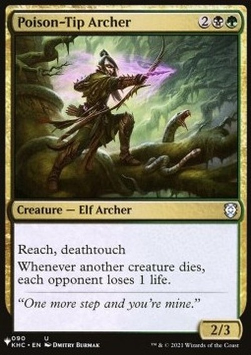 Magic: The Gathering Poison-Tip Archer
