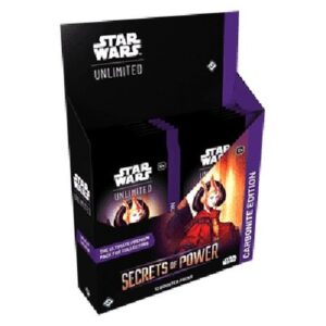 Star Wars Unlimited SEC Secrets of Power Carbonite Edition Booster Box