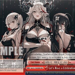 Weiß Schwarz AZL/119 Let's Have a Celebration Drink (V.2 - Triple Rare)