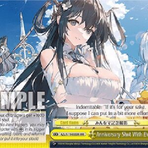 Weiß Schwarz AZL/119 Anniversary Shot With Everyone (V.2 - Triple Rare)